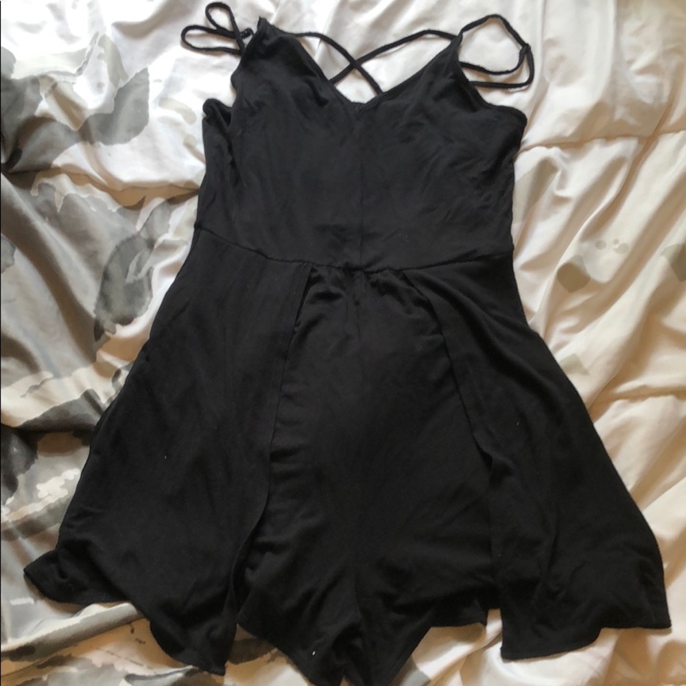AE black soft romper